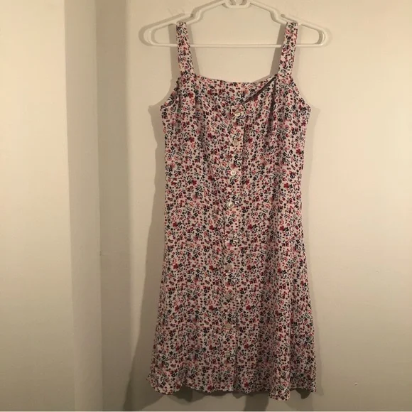lcw casual dress LCW Casual | Dresses | Lcw Casual Midi Dress Button Down Floral Ditsy Cottage Core